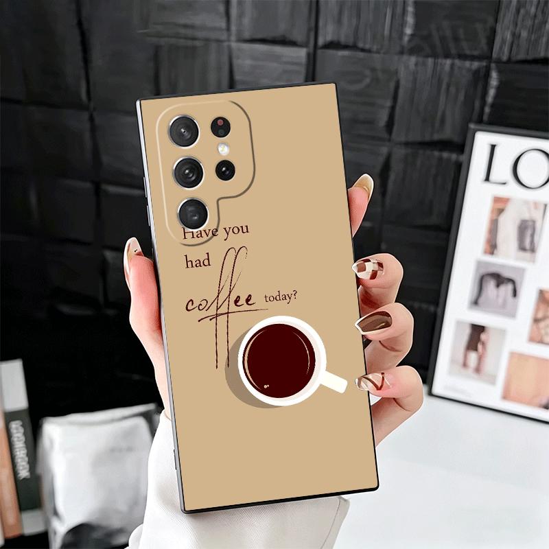 Black Coffee Fashion Style Soft Phone Case for Samsung Galaxy S26 S25 Edge S24 Ultra S23 Plus S22 S21 FE S20 Black Cover Back Sh Samsung S24 Ultra
Black Coffee Fashion Style Soft Phone Case for Samsung Galaxy S26 S25 Edge S24 Ultra S23 Plus S22 S21 FE S20 Black Cover Back Sh Samsung S24 Ultra