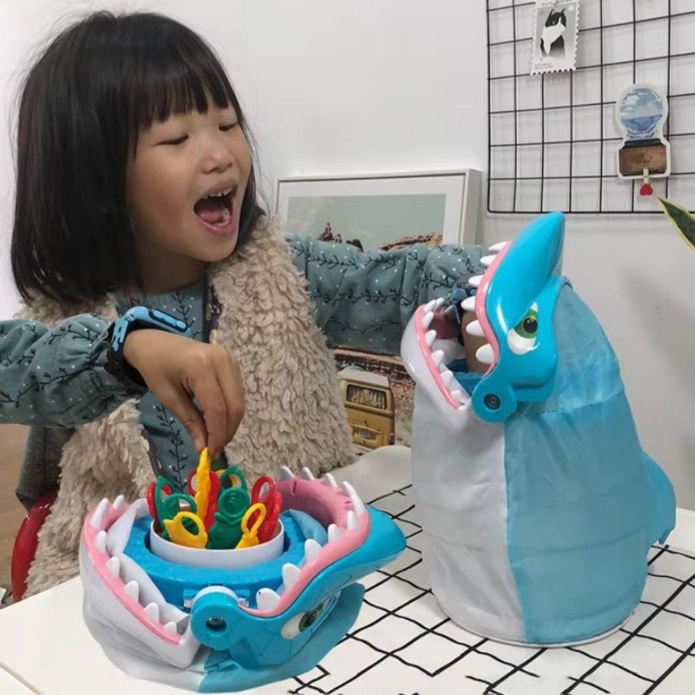 Trickery Sharks Trap Board Desktop Game Early Education Fishing Bite Shark Toy Mischief Gift 1set
Trickery Sharks Trap Board Desktop Game Early Education Fishing Bite Shark Toy Mischief Gift 1set