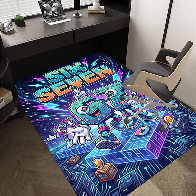 1PC Six Seven Extra Large Non-Slip Floor carpet, Office, family, bedroom, Studio - Large Area RugJ0370 60cm by 90cm
1PC Six Seven Extra Large Non-Slip Floor carpet, Office, family, bedroom, Studio - Large Area RugJ0370 60cm by 90cm