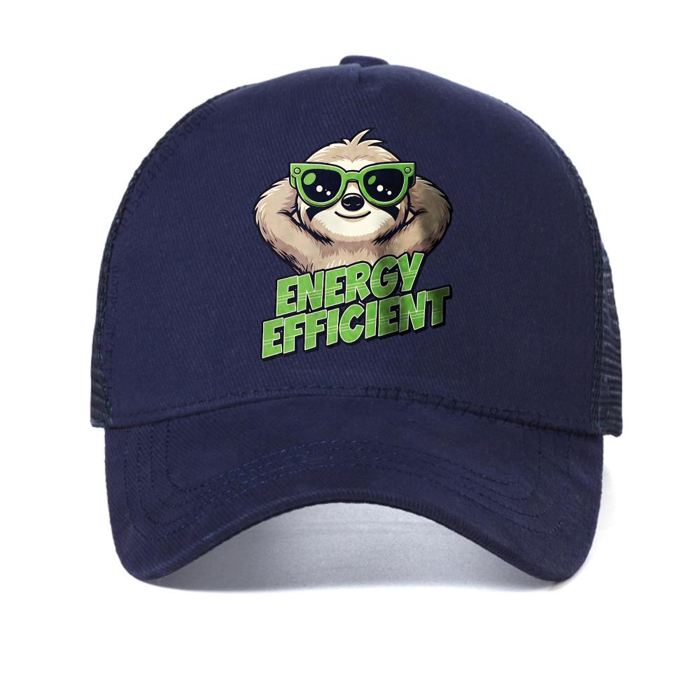 Men Efficient Sloth Printed cap Ironic Graphic baseball cap Women Summer mesh cool snapback hat Breathable adjustable truck hats Adjustable темно-синього кольору
Men Efficient Sloth Printed cap Ironic Graphic baseball cap Women Summer mesh cool snapback hat Breathable adjustable truck hats Adjustable темно-синього кольору