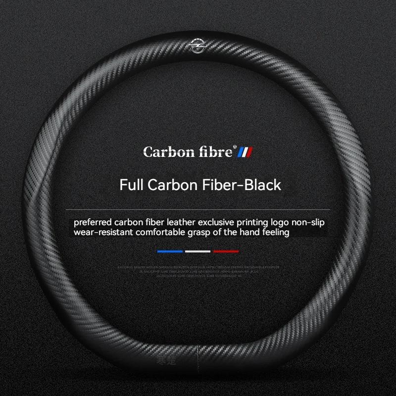 For Opel OPCline ASTRA CORSA INSIGNIA MOKKA VECTRA GTC Tigra Carbon fiber Leather Car Steering Wheel Cover Anti-Slip Accessories
For Opel OPCline ASTRA CORSA INSIGNIA MOKKA VECTRA GTC Tigra Carbon fiber Leather Car Steering Wheel Cover Anti-Slip Accessories