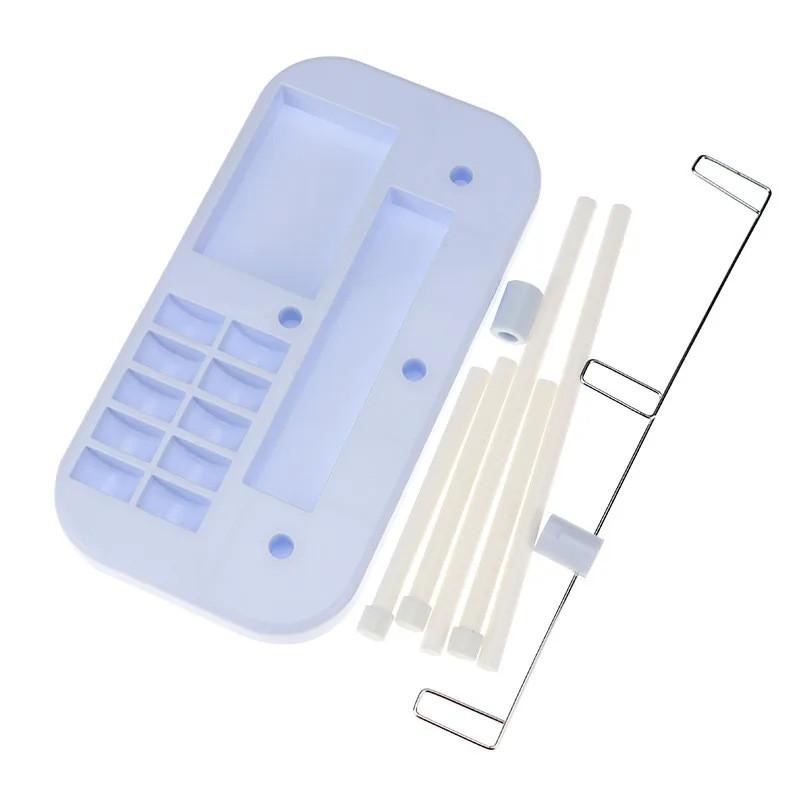 Household Sewing Machine Three Thread Frame Plastic Detachable Electric Sewing Universal Frame Three Thread Frame Large Axis Clamp Accessories синий
Household Sewing Machine Three Thread Frame Plastic Detachable Electric Sewing Universal Frame Three Thread Frame Large Axis Clamp Accessories синий
