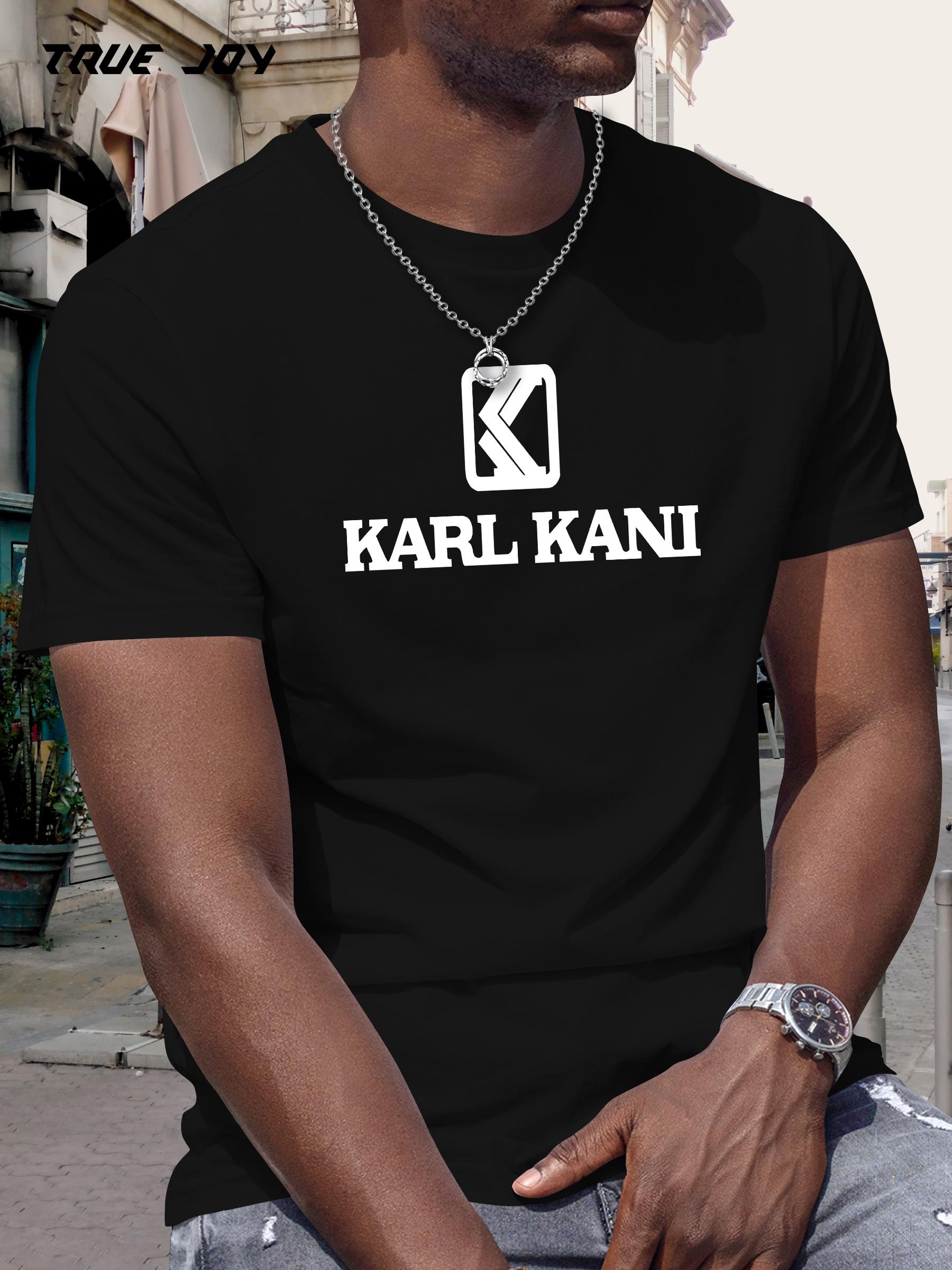 Karl Kani Streetwear Graphic T-shirt - Summer Short Sleeve Round Neck Tee with Bold Logo Print XXXL
Karl Kani Streetwear Graphic T-shirt - Summer Short Sleeve Round Neck Tee with Bold Logo Print XXXL