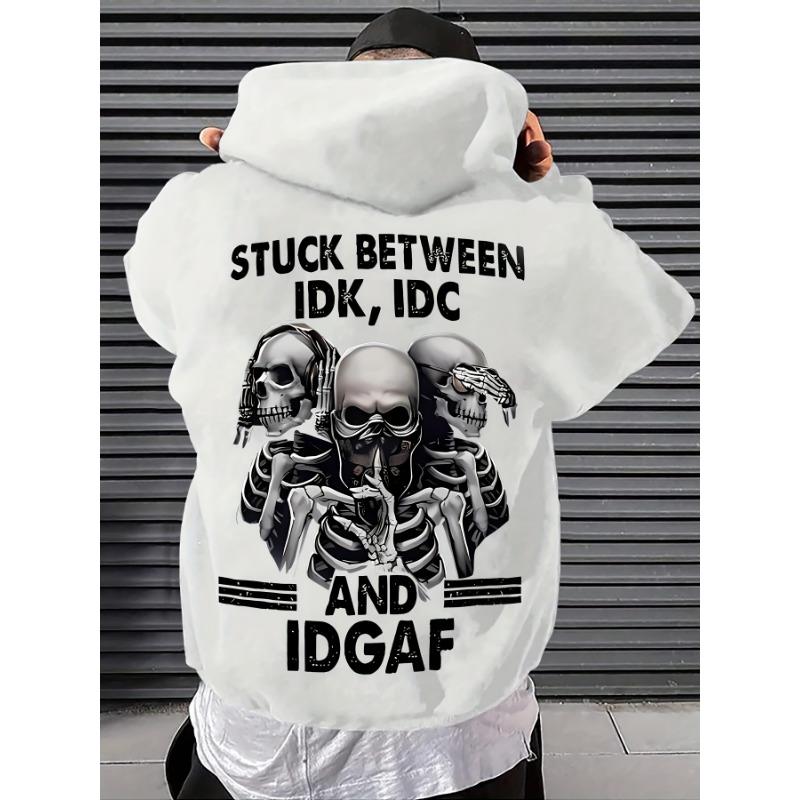 European and American Fashion Autumn Skull Print Micro Elastic Comfortable Hooded Sweatshirt Outdoor Street Style Clothing XXL білий
European and American Fashion Autumn Skull Print Micro Elastic Comfortable Hooded Sweatshirt Outdoor Street Style Clothing XXL білий