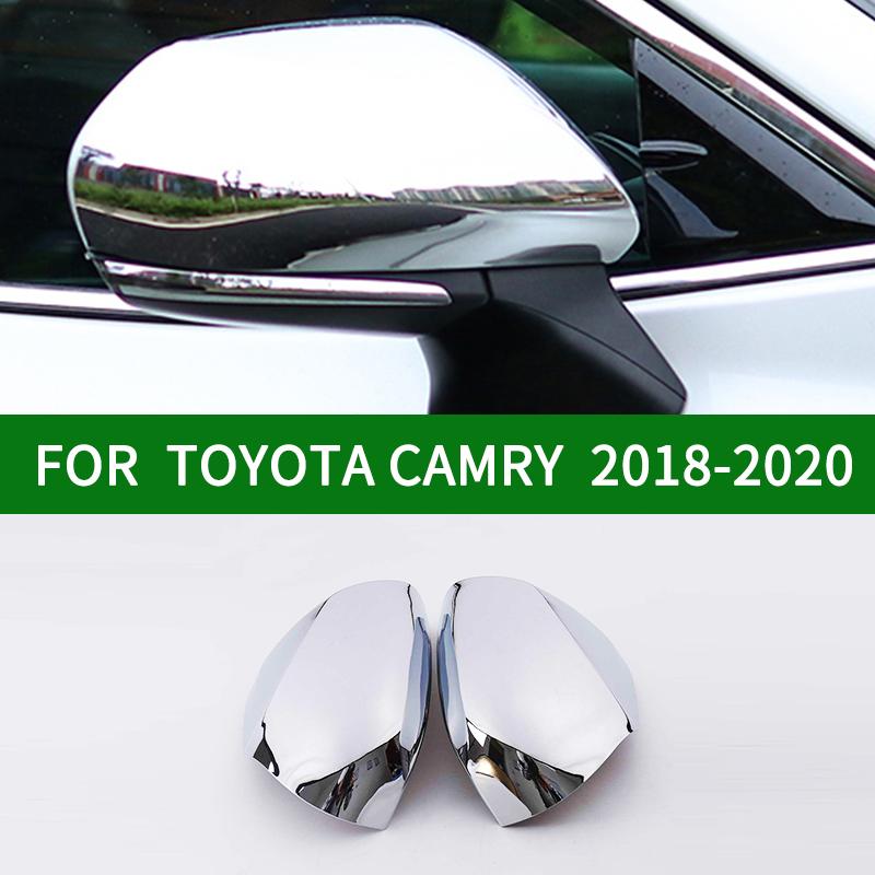 Для TOYOTA CAMRY XV60 2018-накладка на зеркало заднего вида автомобиля, аксессуары хромированное серебро боковое зеркало указателя поворота
Для TOYOTA CAMRY XV60 2018-накладка на зеркало заднего вида автомобиля, аксессуары хромированное серебро боковое зеркало указателя поворота
