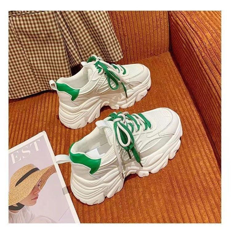 Dad shoes women s spring 2025 new single shoes heightening shoes mesh versatile breathable casual sports shoes women s shoes 40 зелений
Dad shoes women s spring 2025 new single shoes heightening shoes mesh versatile breathable casual sports shoes women s shoes 40 зелений