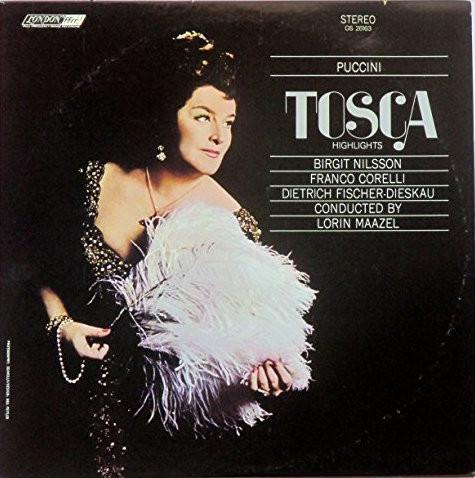LP Record GIACOMO PUCCINI, BIRGIT NILSSON, FR - Tosca Highlights OS26163 London Records 1967 US Classical Used
LP Record GIACOMO PUCCINI, BIRGIT NILSSON, FR - Tosca Highlights OS26163 London Records 1967 US Classical Used