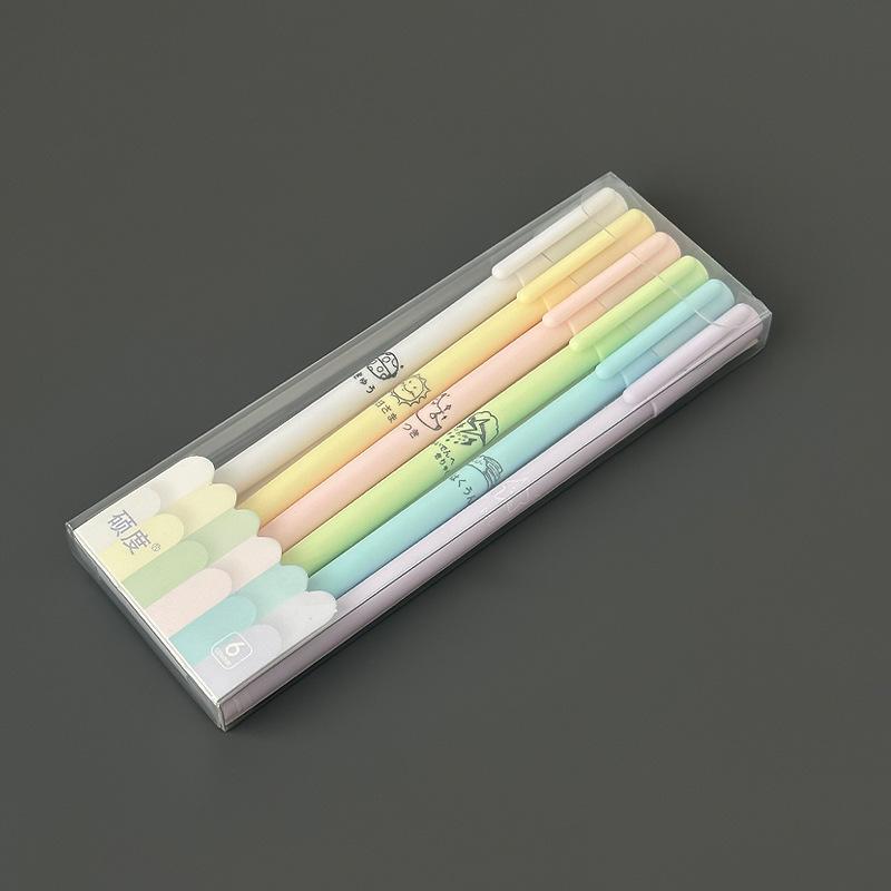 6pcs/Box Student Ballpoint Pen Compact Colorful Gel Pens Set Plastic Ballpoint Pen Set For Students Daily Use School Supplies
6pcs/Box Student Ballpoint Pen Compact Colorful Gel Pens Set Plastic Ballpoint Pen Set For Students Daily Use School Supplies