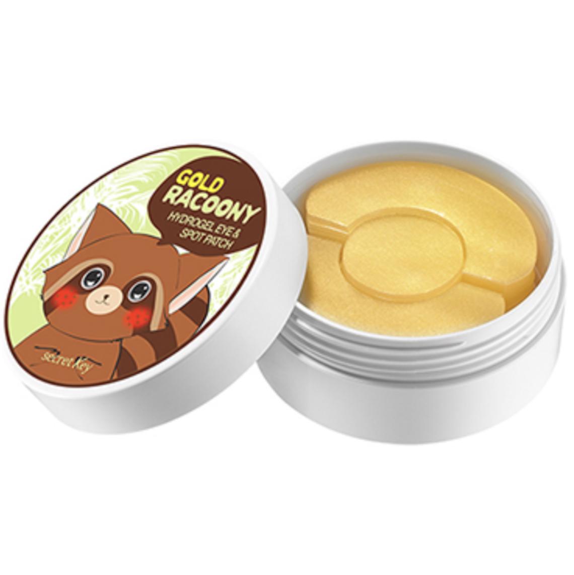 SECRET KEY Gold Racoony Hydrogel Eye & Spot Patch 90 листов (Eye Patch 60 & Spot Patch30) 
SECRET KEY Gold Racoony Hydrogel Eye & Spot Patch 90 листов (Eye Patch 60 & Spot Patch30)