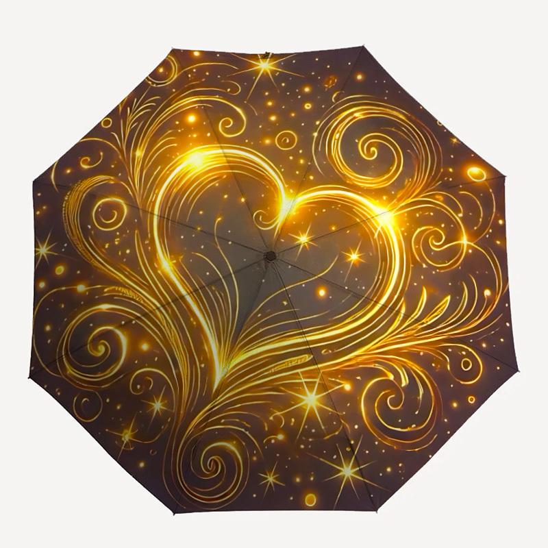 1pc Heart Ornament Automatic Folding Umbrella - Portable Collapsible 8-Rib Umbrella for All Seasons yy251119184
1pc Heart Ornament Automatic Folding Umbrella - Portable Collapsible 8-Rib Umbrella for All Seasons yy251119184