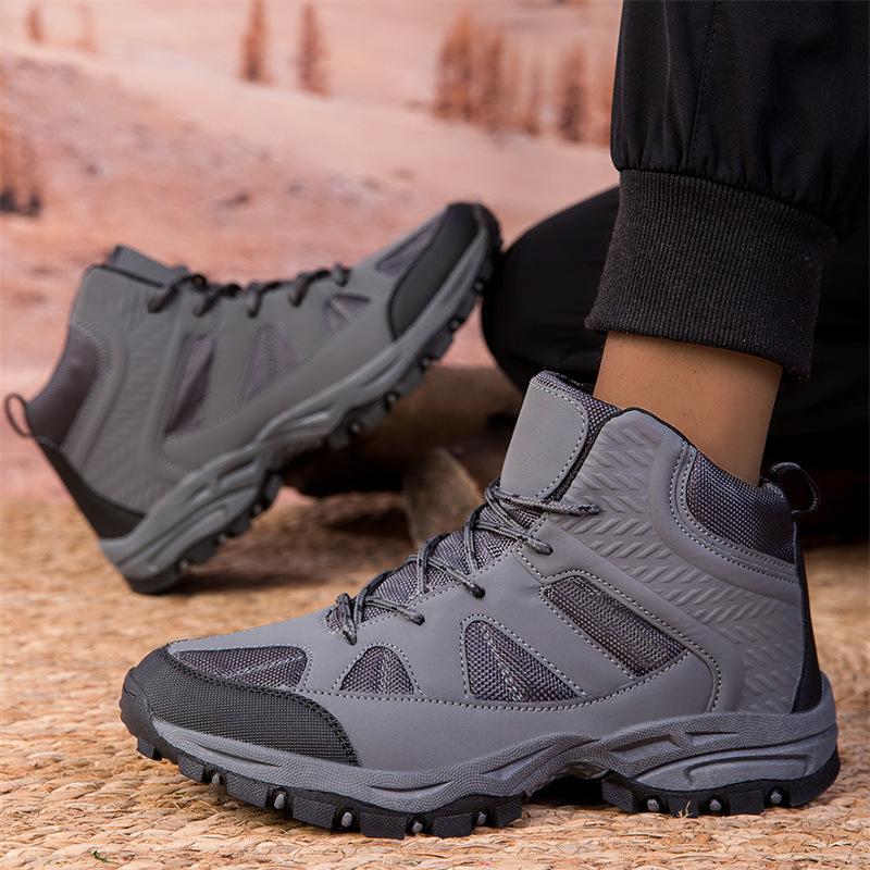 2025 new winter large size high top men s and women s single shoes outdoor hiking shoes men s shoes hiking shoes couple 46 темно-коричневого кольору
2025 new winter large size high top men s and women s single shoes outdoor hiking shoes men s shoes hiking shoes couple 46 темно-коричневого кольору