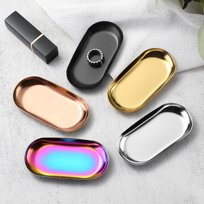 1Pc Jewelry Storage Tray For Restaurant Jewelry Storage Party Stainless Steel Oval Tray For Hotel Tray Dessert Tray Multicolor
1Pc Jewelry Storage Tray For Restaurant Jewelry Storage Party Stainless Steel Oval Tray For Hotel Tray Dessert Tray Multicolor