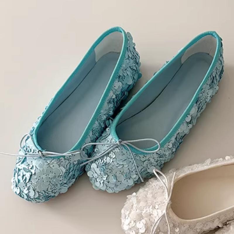 Bling Sequins Design Ballet Flat Shoes Women Sweet Bow Mary Jane Shoes Comfort Shallow Soft Sole Casual Shoe Zapatos Mujer 39 небо синє кольору
Bling Sequins Design Ballet Flat Shoes Women Sweet Bow Mary Jane Shoes Comfort Shallow Soft Sole Casual Shoe Zapatos Mujer 39 небо синє кольору