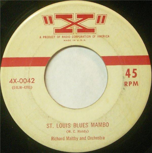 7inch Record RICHARD MALTBY & HIS ORCHESTRA - St. Louis Blues Mambo / Beloved, Be 4X0042 X 1954 US Jazz Used
7inch Record RICHARD MALTBY & HIS ORCHESTRA - St. Louis Blues Mambo / Beloved, Be 4X0042 X 1954 US Jazz Used