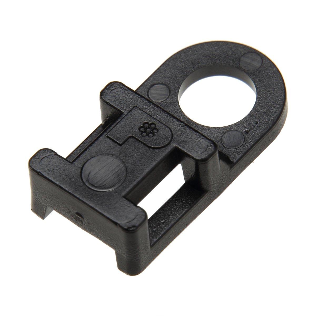 Panduit TA1S8-M0 4-Way Tie Anchor Mount, Screw Applied, Weather Resistant Nylon 6.6, Outdoors Environment, #8 Screw Mounting Method, Black, 0.17 Hole
Panduit TA1S8-M0 4-Way Tie Anchor Mount, Screw Applied, Weather Resistant Nylon 6.6, Outdoors Environment, #8 Screw Mounting Method, Black, 0.17 Hole