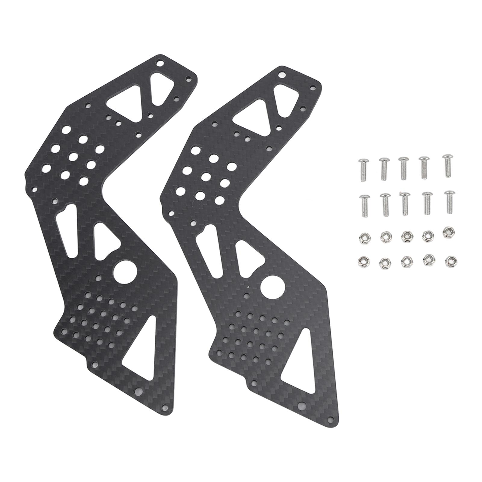2Pcs Chassis Side Panels Black Strong Protection Lightweight Carbon Fiber for Losi 1:8 LMT 4WD
2Pcs Chassis Side Panels Black Strong Protection Lightweight Carbon Fiber for Losi 1:8 LMT 4WD