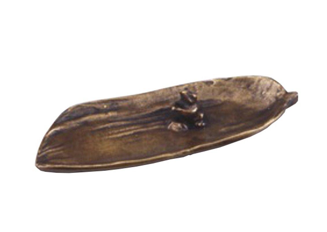 Takenaka Copperware Incense Holder, Bamboo and Frog Design, Small, 139-60
Takenaka Copperware Incense Holder, Bamboo and Frog Design, Small, 139-60