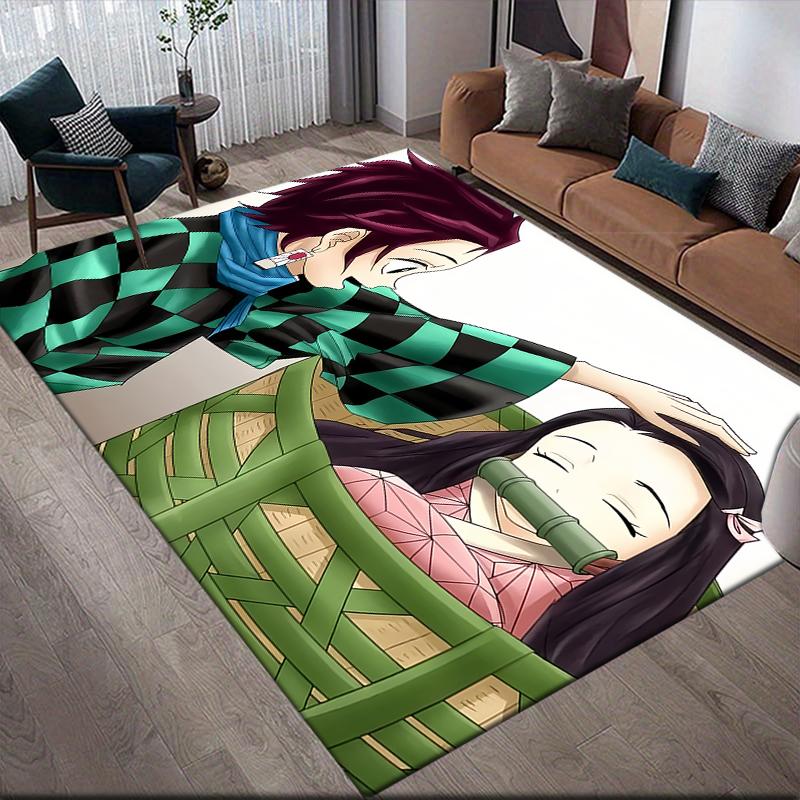 Demon Slayer Nezuko & Tanjiro Square Area Rug, Non-Slip Floor Mat for Home Office, Perfect Gift for Demon Slayer Fans 60x90cm
Demon Slayer Nezuko & Tanjiro Square Area Rug, Non-Slip Floor Mat for Home Office, Perfect Gift for Demon Slayer Fans 60x90cm