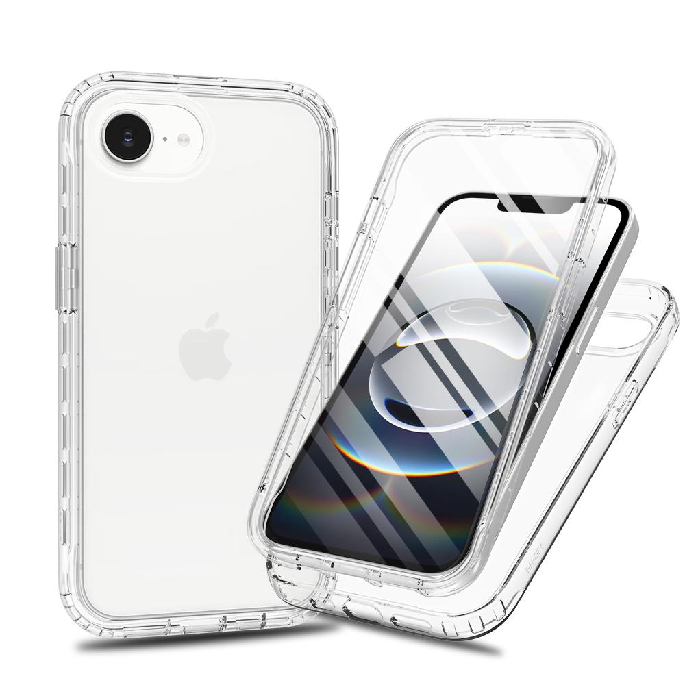 Чехол с полным покрытием на 360 градусов для iPhone 16e 2025 Funda Clear Transparent Shell с защитой экрана, противоударный чехол для телефона for iPhone 16e чистый
Чехол с полным покрытием на 360 градусов для iPhone 16e 2025 Funda Clear Transparent Shell с защитой экрана, противоударный чехол для телефона for iPhone 16e чистый