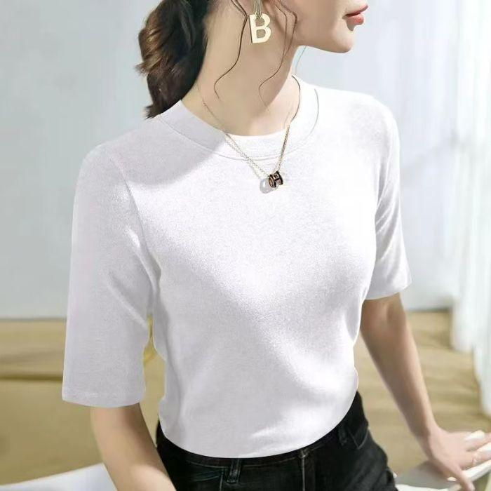 Women s Summer 2026 Mid-Sleeve T-Shirt: Lightweight, Round Neck, Versatile Inner/Outer Layer, Simple Style. M білий
Women s Summer 2026 Mid-Sleeve T-Shirt: Lightweight, Round Neck, Versatile Inner/Outer Layer, Simple Style. M білий
