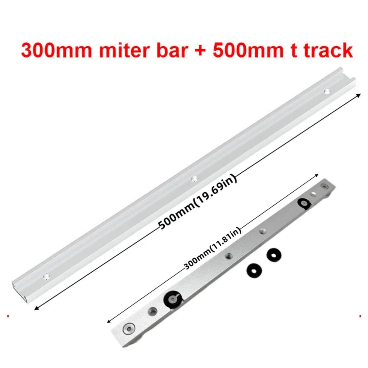1 Set Aluminium T-Track Slot & Miter Bar Slider Kit - Durable Woodworking Miter Gauge Rod Set - Silver Finish Workbench Tooling
1 Set Aluminium T-Track Slot & Miter Bar Slider Kit - Durable Woodworking Miter Gauge Rod Set - Silver Finish Workbench Tooling