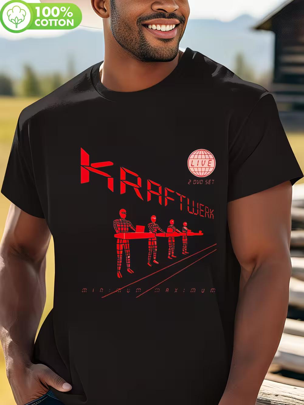 Kraftwerk The Man-Machine Classic Graphic T-Shirt - Official Merchandise from The Band XL
Kraftwerk The Man-Machine Classic Graphic T-Shirt - Official Merchandise from The Band XL