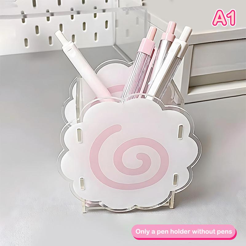 Акрилова підставка для ручок у вигляді риби, Мила підставка для ручок у формі хмари, Настільний органайзер великої місткості для зберігання ручок, Спіральний дизайн A1
Акрилова підставка для ручок у вигляді риби, Мила підставка для ручок у формі хмари, Настільний органайзер великої місткості для зберігання ручок, Спіральний дизайн A1