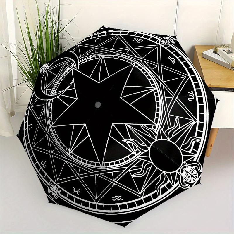 Star Symbol themed, Eight ribbed, Self folding Umbrella Is Suitable for Everyday Outdoor Use and Is An Ideal Gift for Friends and Family, As
Star Symbol themed, Eight ribbed, Self folding Umbrella Is Suitable for Everyday Outdoor Use and Is An Ideal Gift for Friends and Family, As