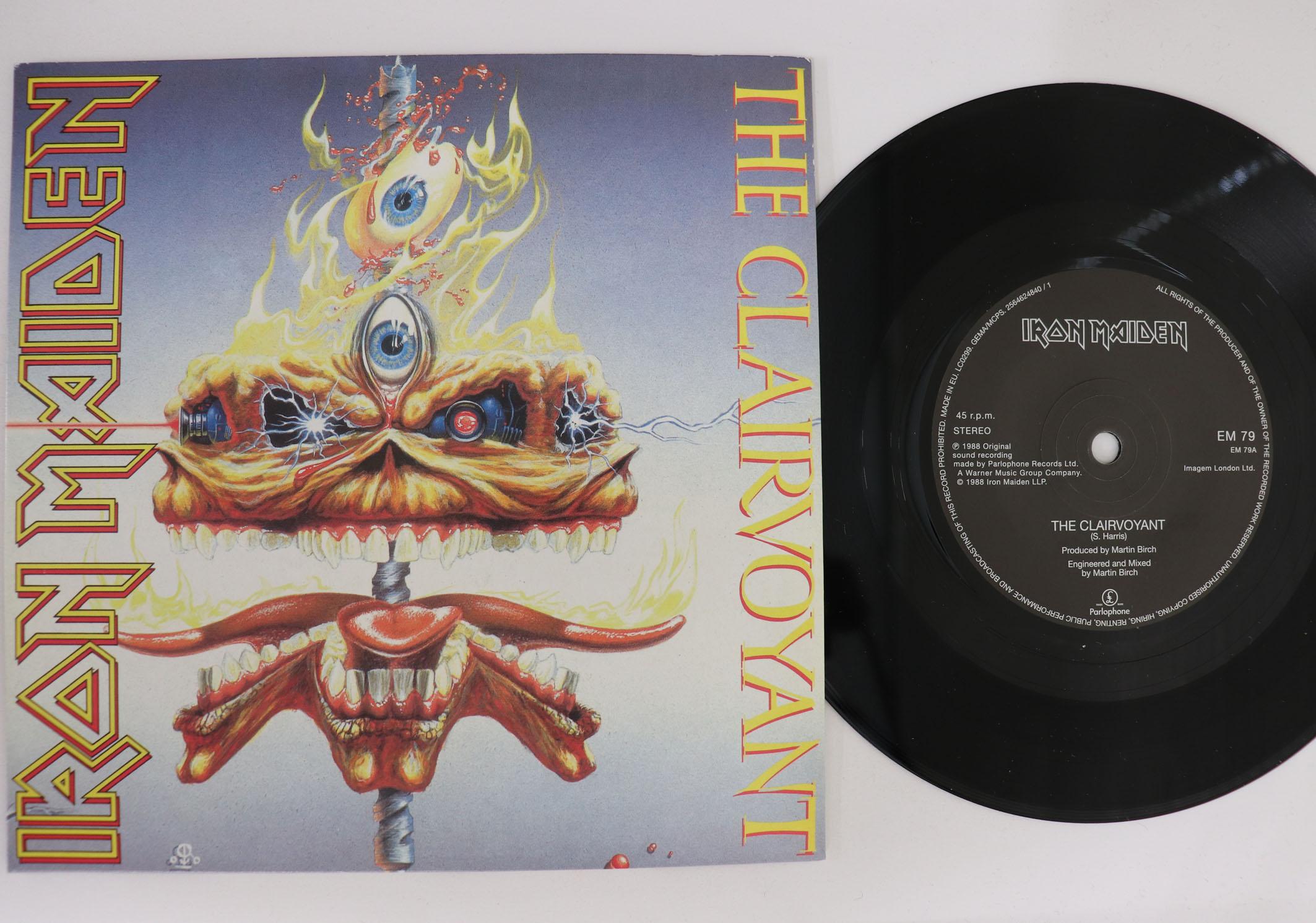 7-дюймовая пластинка IRON MAIDEN Clairvoyant Prisoner EM79 PARLOPHONE 2014 Европа Металл Б/У
7-дюймовая пластинка IRON MAIDEN Clairvoyant Prisoner EM79 PARLOPHONE 2014 Европа Металл Б/У