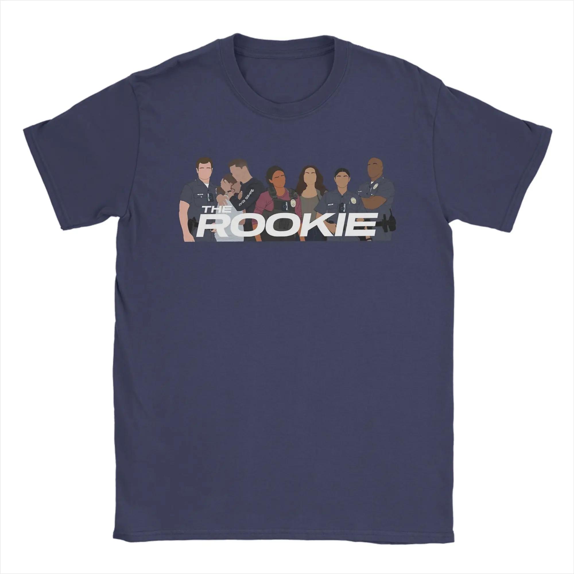 The Rookie Cast Season 7 TV Show T-Shirt for Men Awesome Cotton Tees Crew Neck Short Sleeve T Shirt Clothes 3XL
The Rookie Cast Season 7 TV Show T-Shirt for Men Awesome Cotton Tees Crew Neck Short Sleeve T Shirt Clothes 3XL