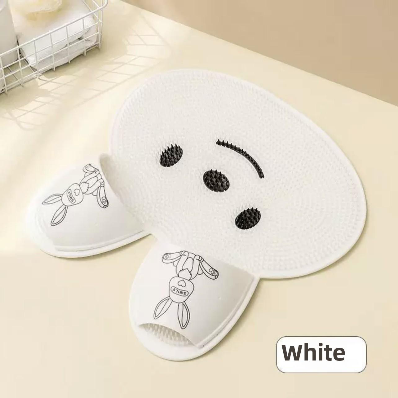 Силиконовый массажный коврик Panda для ванной комнаты, противоскользящий коврик для купания, растирания спины, божественный инструмент для мытья ног, коврик для душа от мертвой кожи 1PCS
Силиконовый массажный коврик Panda для ванной комнаты, противоскользящий коврик для купания, растирания спины, божественный инструмент для мытья ног, коврик для душа от мертвой кожи 1PCS