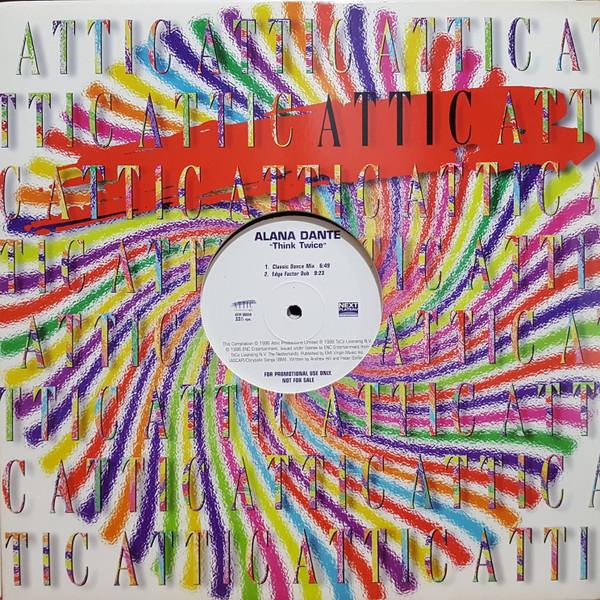 12inch Record ALANA DANTE Think Twice ATTP9605 Attic 1996 Canada Dance Electronica Used
12inch Record ALANA DANTE Think Twice ATTP9605 Attic 1996 Canada Dance Electronica Used