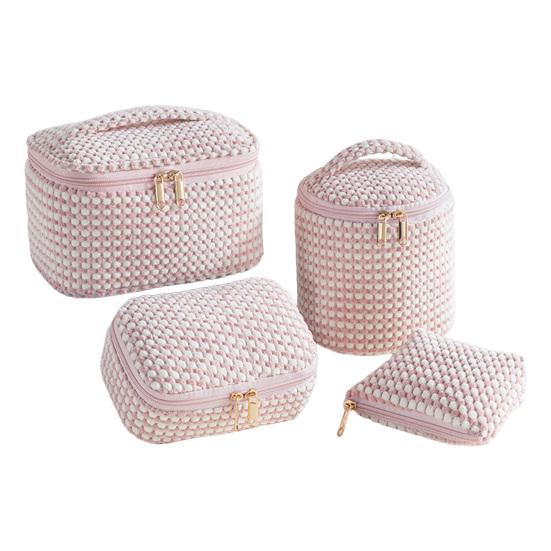 4 шт./набор Вельветовая косметичка Дорожный клетчатый органайзер для косметики Набор Портативные милые мини-кошельки Чехол для хранения Клатч для женщин девушек Макияж Уход за кожей
4 шт./набор Вельветовая косметичка Дорожный клетчатый органайзер для косметики Набор Портативные милые мини-кошельки Чехол для хранения Клатч для женщин девушек Макияж Уход за кожей