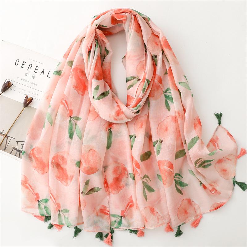 New Ladies Summer Cotton Linen Scarf Fashion Peach Scarf Travel Outdoor Sunscreen Scarf Gift 90X180Cm 90x180cm
New Ladies Summer Cotton Linen Scarf Fashion Peach Scarf Travel Outdoor Sunscreen Scarf Gift 90X180Cm 90x180cm