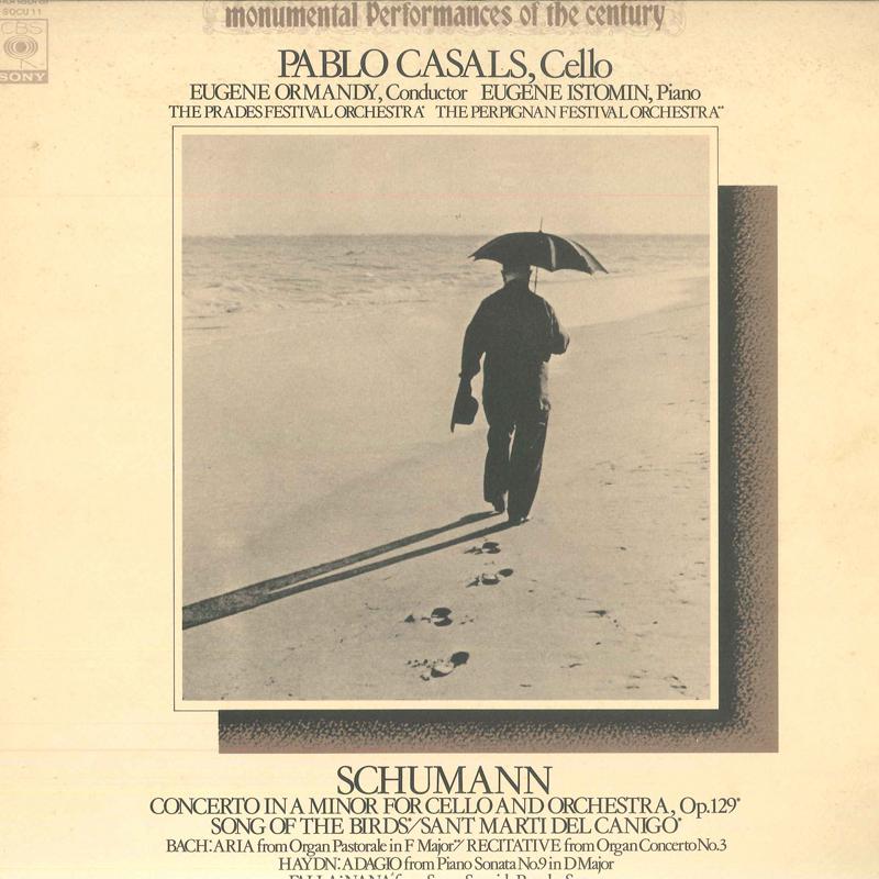 LP Record PABLO CASALS, EUGENE ORMANDY, PRADE - Schumann Concerto In A Minor For Ce SOCU11 CBS SONY 1984 Japan Classical Used
LP Record PABLO CASALS, EUGENE ORMANDY, PRADE - Schumann Concerto In A Minor For Ce SOCU11 CBS SONY 1984 Japan Classical Used