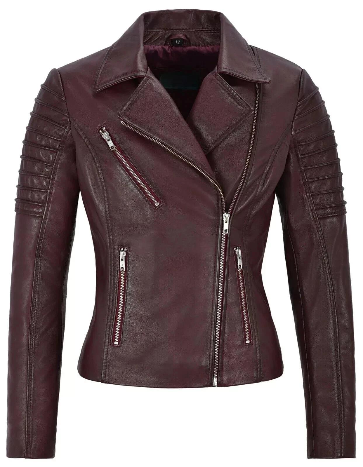 New Women Jacket Burgundy Leather Lambskin Handmade Stylish Casual Motorcycle S бордовый
New Women Jacket Burgundy Leather Lambskin Handmade Stylish Casual Motorcycle S бордовый