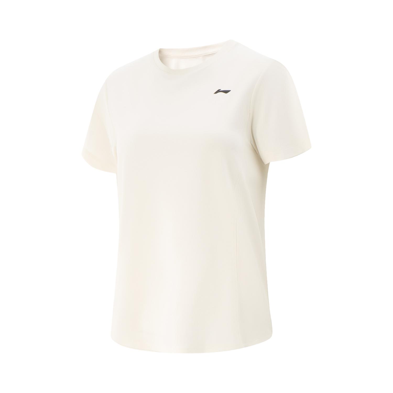 Li-Ning Comfortable Simple Moisture-Wicking Round Neck Short Sleeve T-Shirt Women Tops Mother-Of-Pearl-White ATSV410-4 M
Li-Ning Comfortable Simple Moisture-Wicking Round Neck Short Sleeve T-Shirt Women Tops Mother-Of-Pearl-White ATSV410-4 M