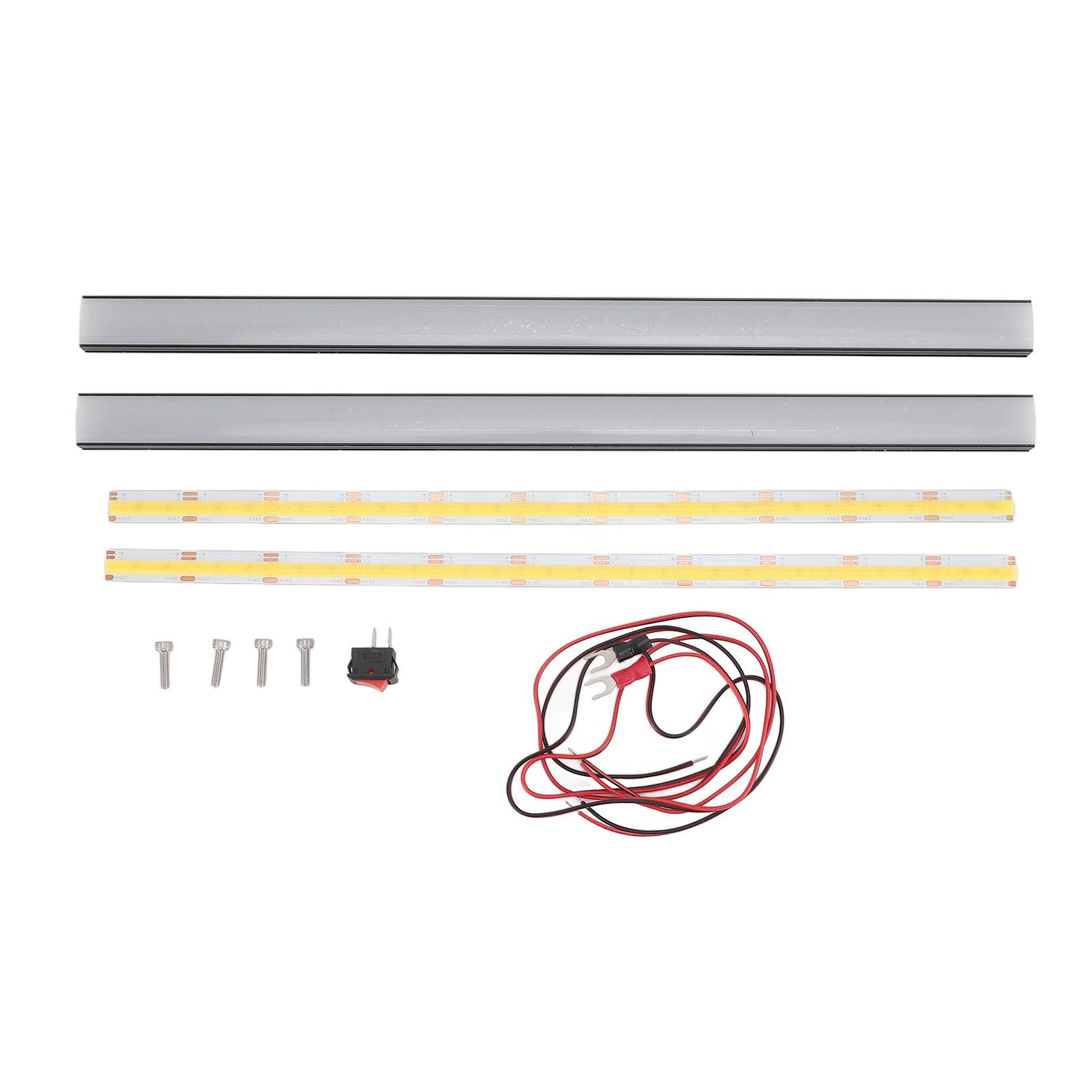 2PCS Top Mount LED Light Strip Kit for Prusa MK4 24V 2 Colors 3D Printer LED Light Bar with Power
2PCS Top Mount LED Light Strip Kit for Prusa MK4 24V 2 Colors 3D Printer LED Light Bar with Power