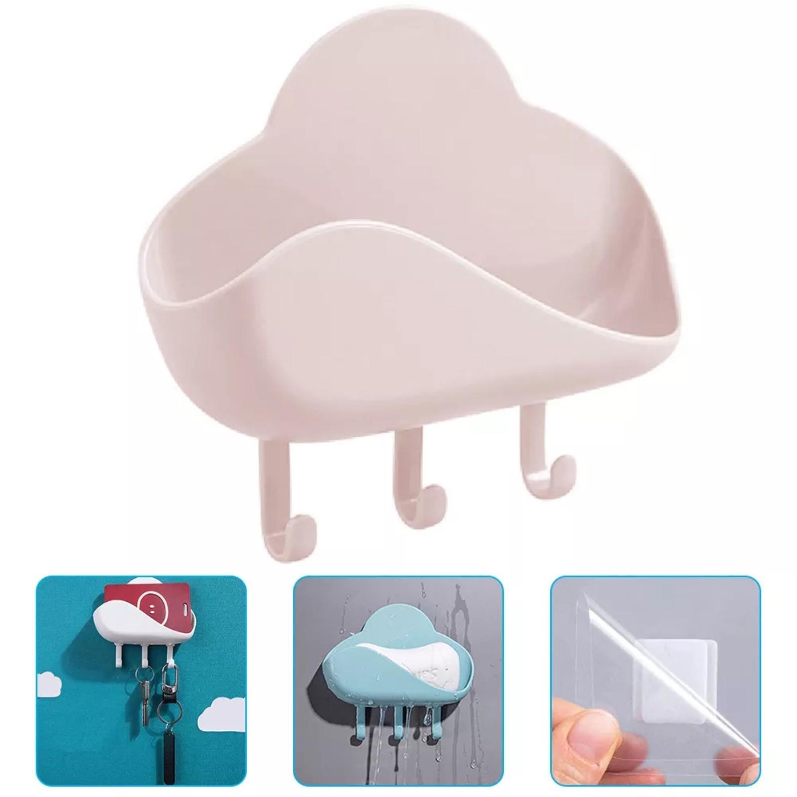 Коробка для мыла в форме облака, держатель для ключей без перфорации, посуда для домашнего хранения, ванная комната, кухня белый
Коробка для мыла в форме облака, держатель для ключей без перфорации, посуда для домашнего хранения, ванная комната, кухня белый