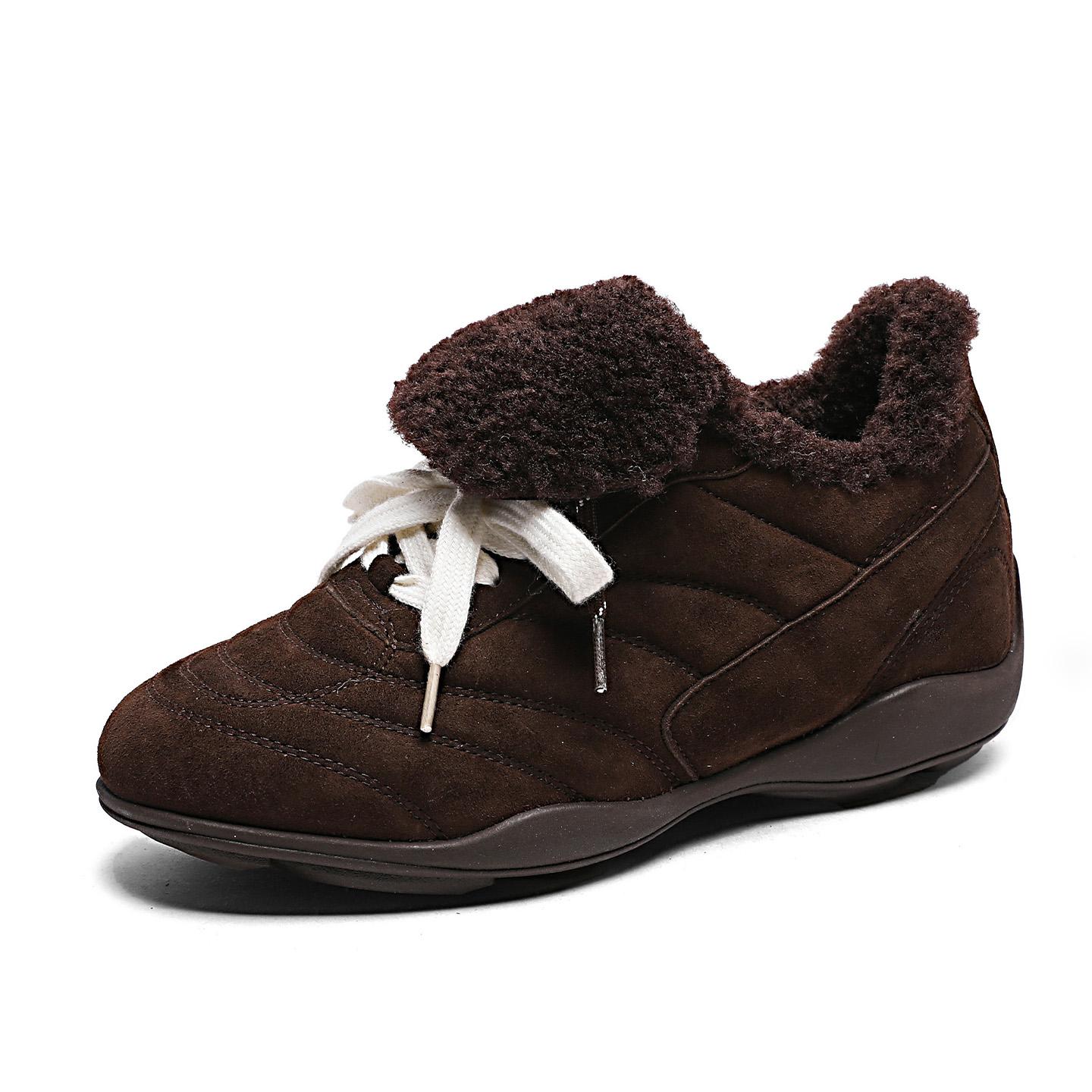 Leather version velvet retro lamb wool shoes women s square gun gun same American flip sports and leisure shoes 39
Leather version velvet retro lamb wool shoes women s square gun gun same American flip sports and leisure shoes 39