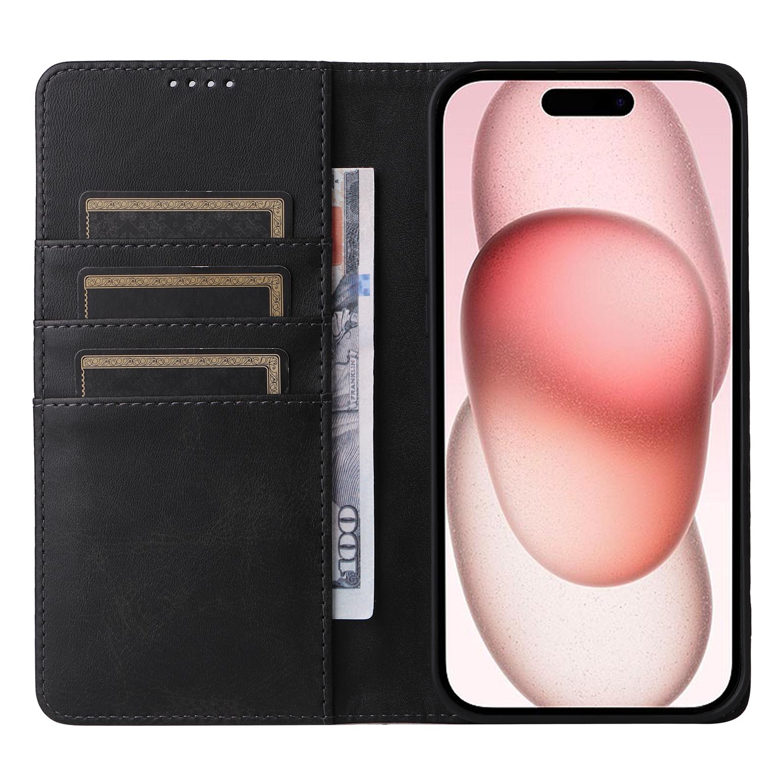 For iPhone 15 Plus/14 Plus Case RFID Blocking PU Leather Wallet Stand Cover Black
For iPhone 15 Plus/14 Plus Case RFID Blocking PU Leather Wallet Stand Cover Black