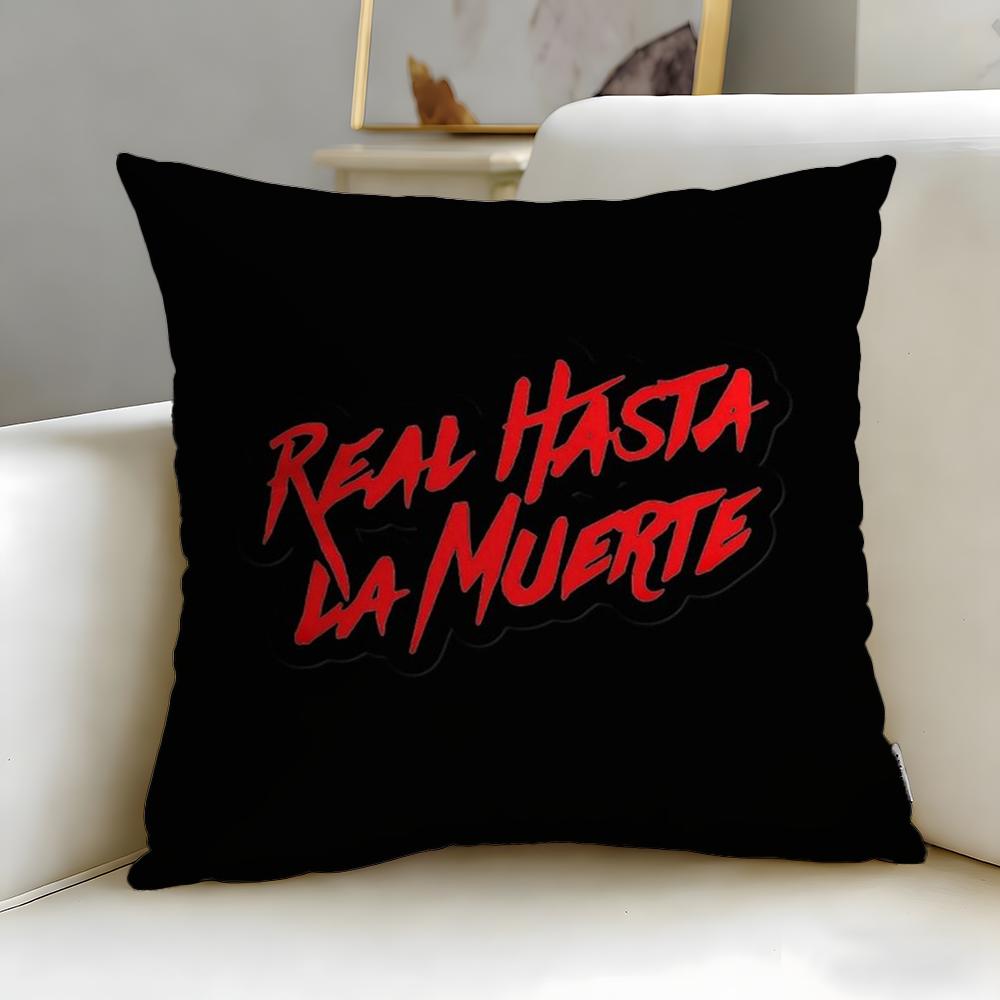 Музыкальный бренд Real Hasta La Muerte Наволочка Мягкая Легко стирается Наволочка для подушки Универсальная для дивана, кровати, путешествий и офиса 30X30cm
Музыкальный бренд Real Hasta La Muerte Наволочка Мягкая Легко стирается Наволочка для подушки Универсальная для дивана, кровати, путешествий и офиса 30X30cm