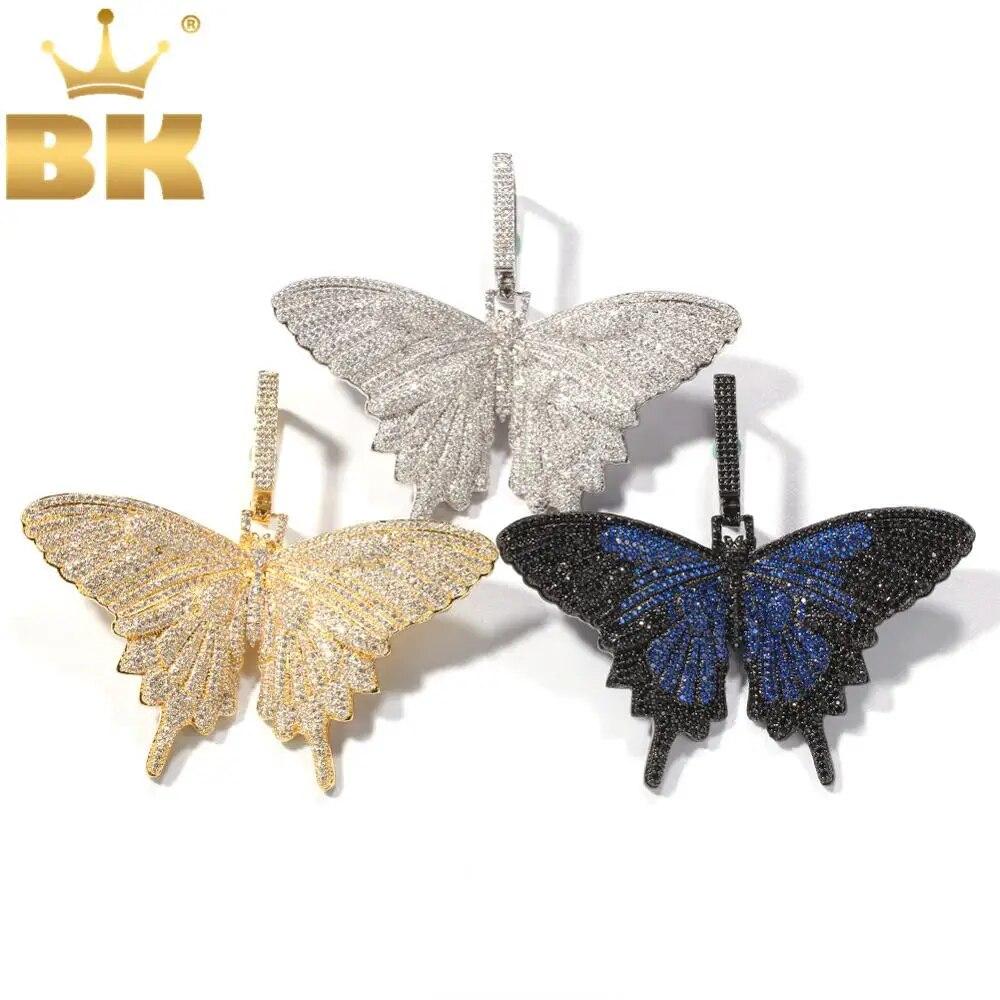 THE BLING KING цветная подвеска-бабочка, ожерелье с льдом, кубический цирконий AAA с кубинской цепочкой 20 мм, мужские ювелирные изделия в стиле хип-хоп
THE BLING KING цветная подвеска-бабочка, ожерелье с льдом, кубический цирконий AAA с кубинской цепочкой 20 мм, мужские ювелирные изделия в стиле хип-хоп