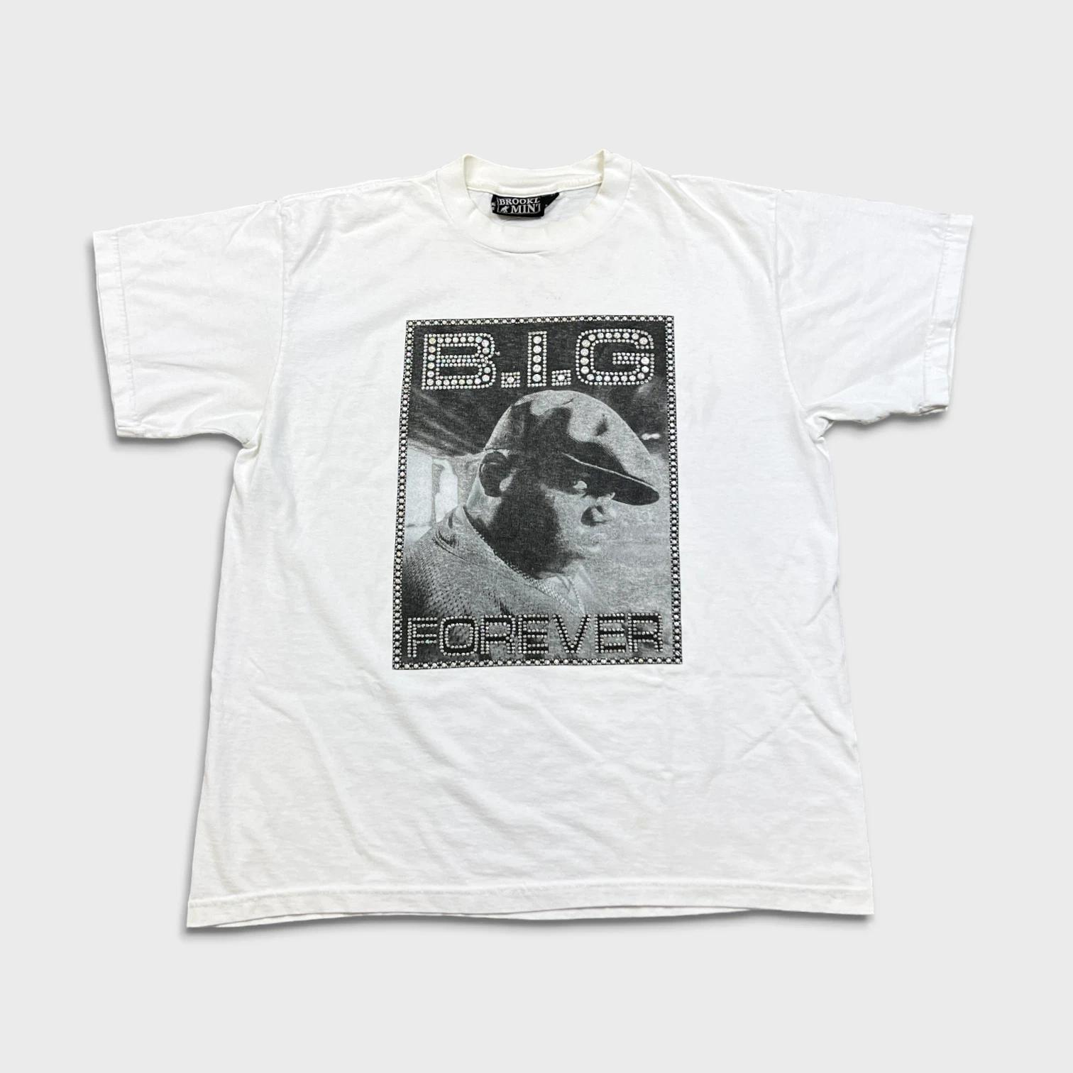 Винтажная футболка Notorious BIG 2005 г. Мужская L Белая Biggie Навсегда Рэп-футболка 2XL
Винтажная футболка Notorious BIG 2005 г. Мужская L Белая Biggie Навсегда Рэп-футболка 2XL