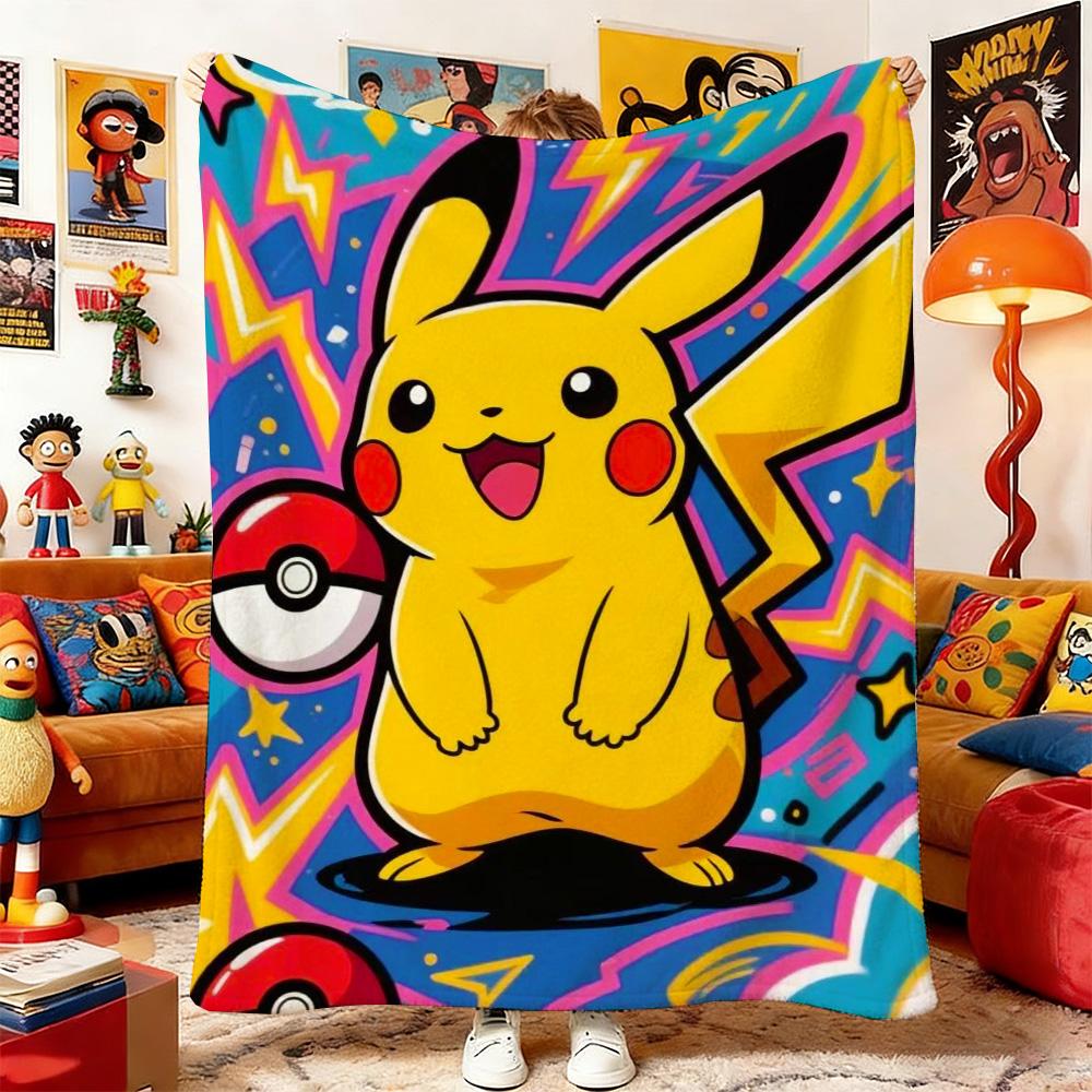 P-Poke-mons Sofa Blankets and Throws Bed Blanket Bedspread the Anime Home Decoration Bedspreads Picnic Throw & Double Decorative 75x90cm
P-Poke-mons Sofa Blankets and Throws Bed Blanket Bedspread the Anime Home Decoration Bedspreads Picnic Throw & Double Decorative 75x90cm