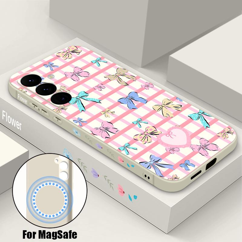 Colorful Cartoon Bowknots Print Case For Samsung Galaxy S26 S25 Ultra S24 S23 FE S22 Plus S21 Built-in Metal Plate Magnetic Silicone Cover Samsung S22 белый
Colorful Cartoon Bowknots Print Case For Samsung Galaxy S26 S25 Ultra S24 S23 FE S22 Plus S21 Built-in Metal Plate Magnetic Silicone Cover Samsung S22 белый