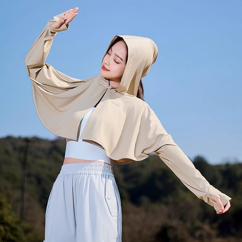 Nylon Ice Silk Sunscreen Clothing Sunscreen Sleeves Outdoor Riding Golf UV Protection Shoulder Sleeves Shawl Jacket One size хакі
Nylon Ice Silk Sunscreen Clothing Sunscreen Sleeves Outdoor Riding Golf UV Protection Shoulder Sleeves Shawl Jacket One size хакі