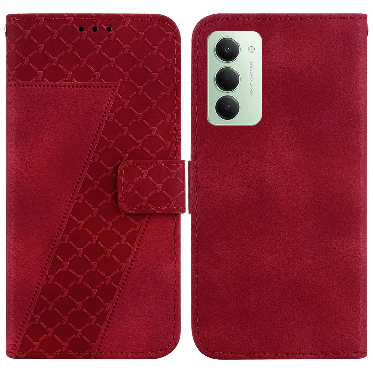 For Xiaomi Redmi 15 4G (EU) (171mm) Stand Case 7-Shaped Pattern Imprint Leather Phone Cover with Strap
For Xiaomi Redmi 15 4G (EU) (171mm) Stand Case 7-Shaped Pattern Imprint Leather Phone Cover with Strap