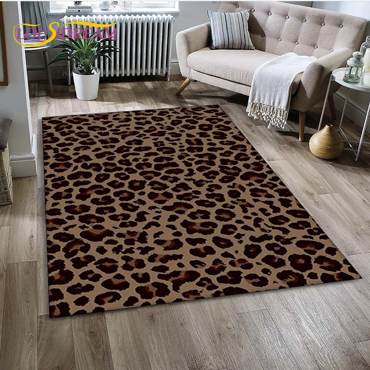 Килимок серії 3D Wild Leopard Print, килимок для дому, вітальні, спальні, дивана, кухонного декору, дитячий нековзкий килимок 60cm x 90cm
Килимок серії 3D Wild Leopard Print, килимок для дому, вітальні, спальні, дивана, кухонного декору, дитячий нековзкий килимок 60cm x 90cm