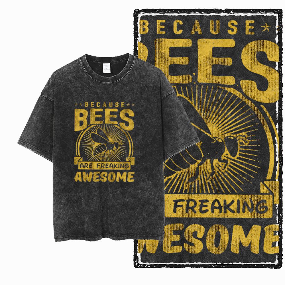 DE BEES Printed Acid Washed Cotton Exclusive Graphic Unisex T Shirt Cool Vintage Streetwear Men Tshirts Big Size Tee for men 4XL
DE BEES Printed Acid Washed Cotton Exclusive Graphic Unisex T Shirt Cool Vintage Streetwear Men Tshirts Big Size Tee for men 4XL